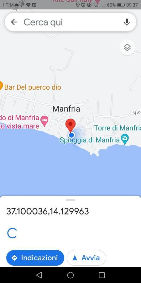 Villetta Sullo Scoglio Gela Exterior foto